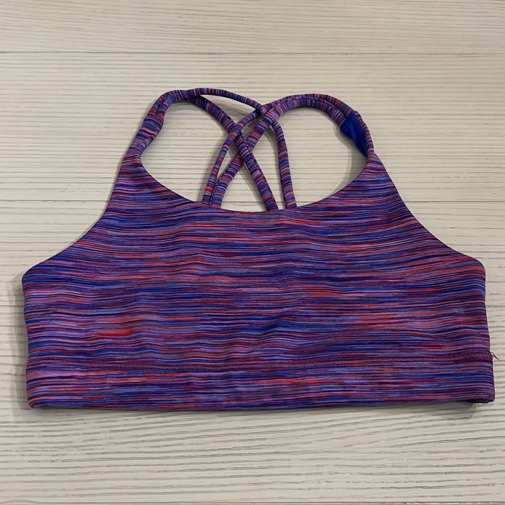 Athleta girl sports bra size M 8-10 EUC